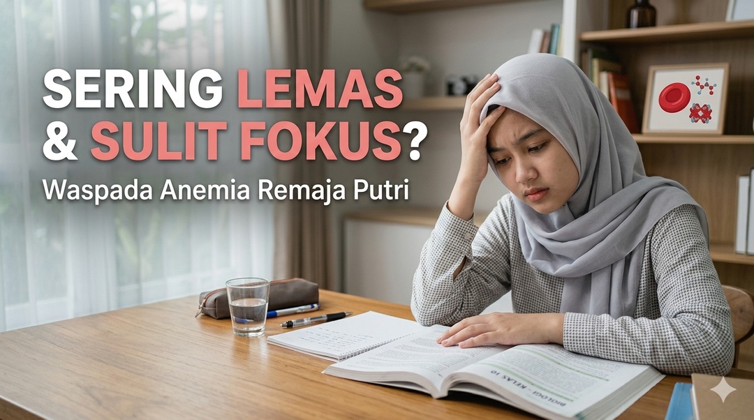 Sering Lemas dan Sulit Fokus? Bisa Jadi Tanda Anemia pada Remaja Putri